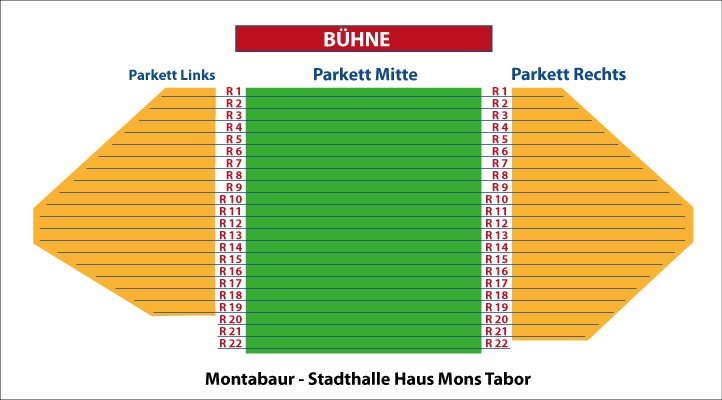 Haus Mons Tabor - Parkett Mitte